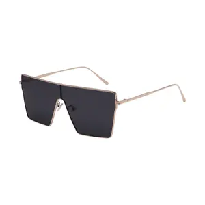 Mad Shade Oversized Flat Top Sunglasses #54