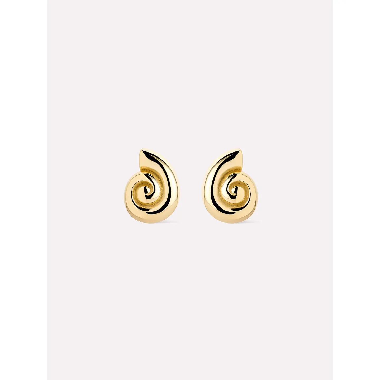 Gold Stud Earrings - Ariel Studs