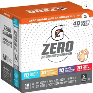 Gatorade G Zero Powder Variety Pack 40 pk