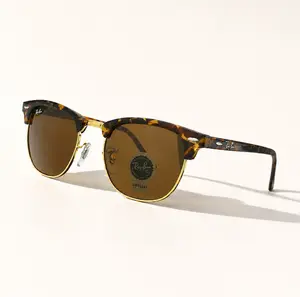 Sunglasses RB2140 Classic Square Frame Vintage Designer Eyewear for Men Women