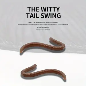 40pcs Simulated Earthworm Lure