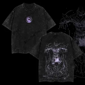 Noob Saibot - Mortal Kombat Vintage Tee Unisex Oversize Heavyweight Cotton T-shirt for Game Fans, Graphic Tees, Casual Outfits, Me Sweatshirt, Hoodie, Comfort Colors - 9h5whba5