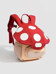 Simple  stylish daily commuter backpack, practical casual  cute and versatile shoulder fashion backpack,  exquisite   compact, versatile mushroom styling bag suitable for daily travel, shopping and dating.