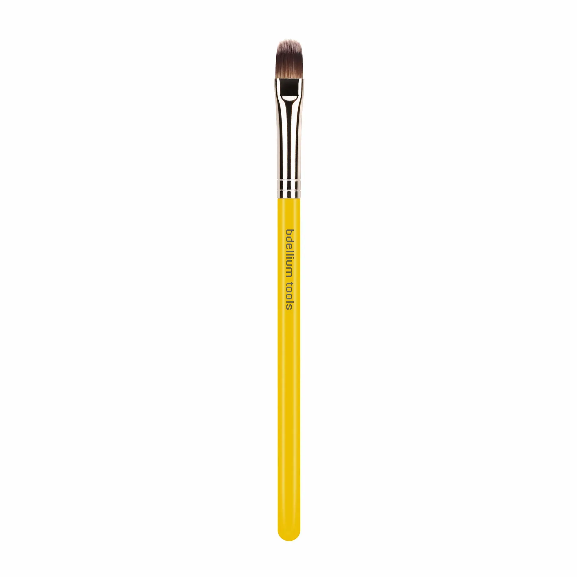 Bdellium Tools Professional Makeup Brush - Studio Series 936 Concealer - With Soft Synthetic Fibers, For Blending Concealer (Yellow, 1pc) Cosmetic Concealing Makeup Brush