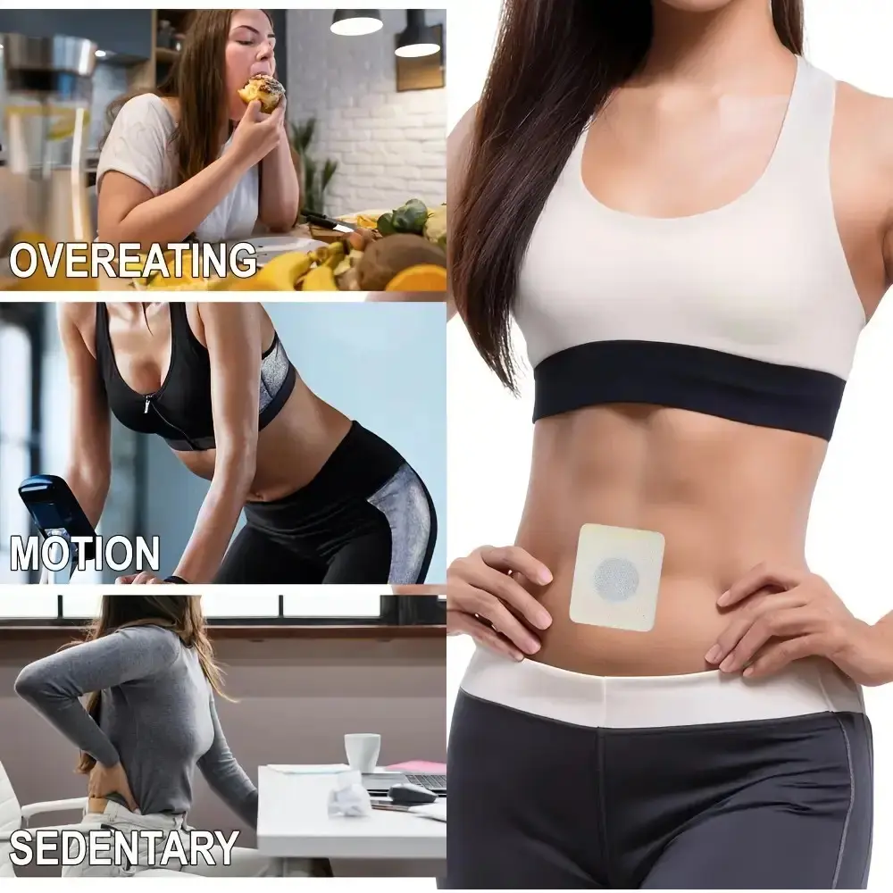 30 Pcs Abdominal Shaping Stickers, Slimmer, Soft Non-Woven Fabric, Unisex, All Seasons, Breathable, Universal Sports Type, Skin Care