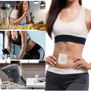 30 Pcs Abdominal Shaping Stickers, Slimmer, Soft Non-Woven Fabric, Unisex, All Seasons, Breathable, Universal Sports Type, Skin Care
