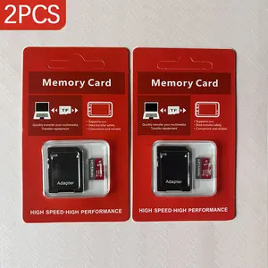 The micro tf  comes with an adapter, and the Micro SD card is compatible with outdoor thermometer recording, mobile phone synchronization, and PC summary, supporting global device compatibility monitoring system flash  tf  high speed monitoring system