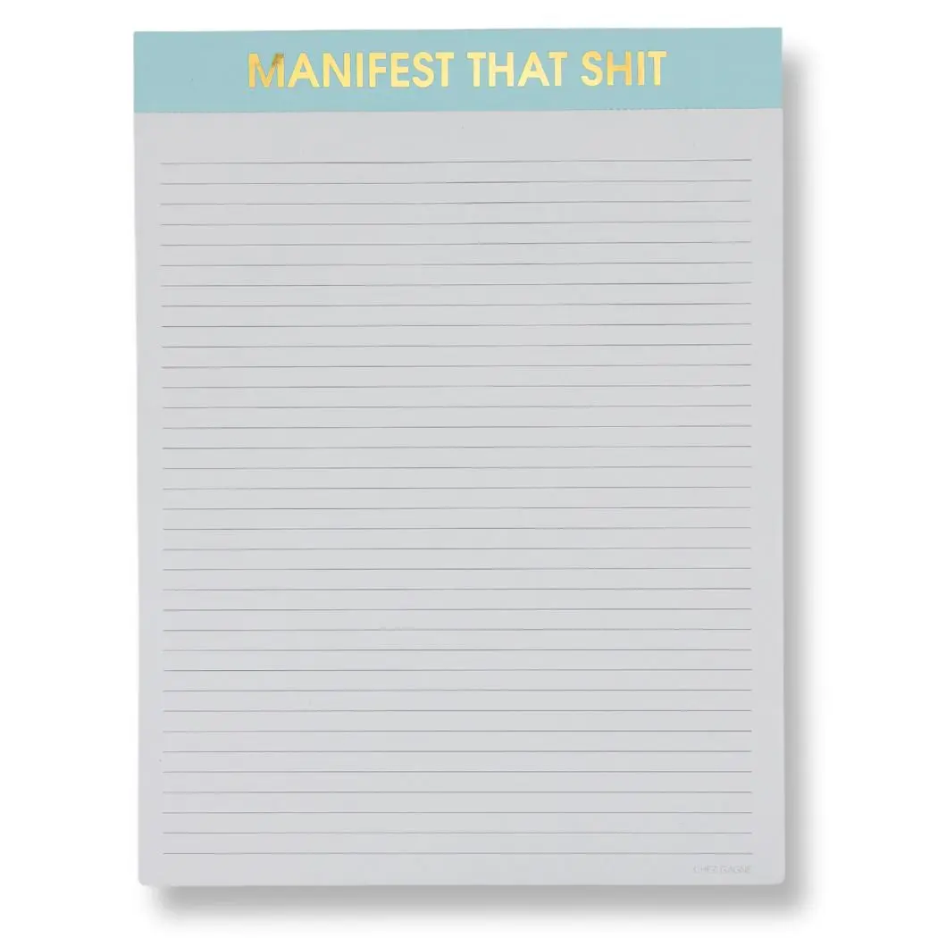 Manifest That Shit - Large Memo Notepad