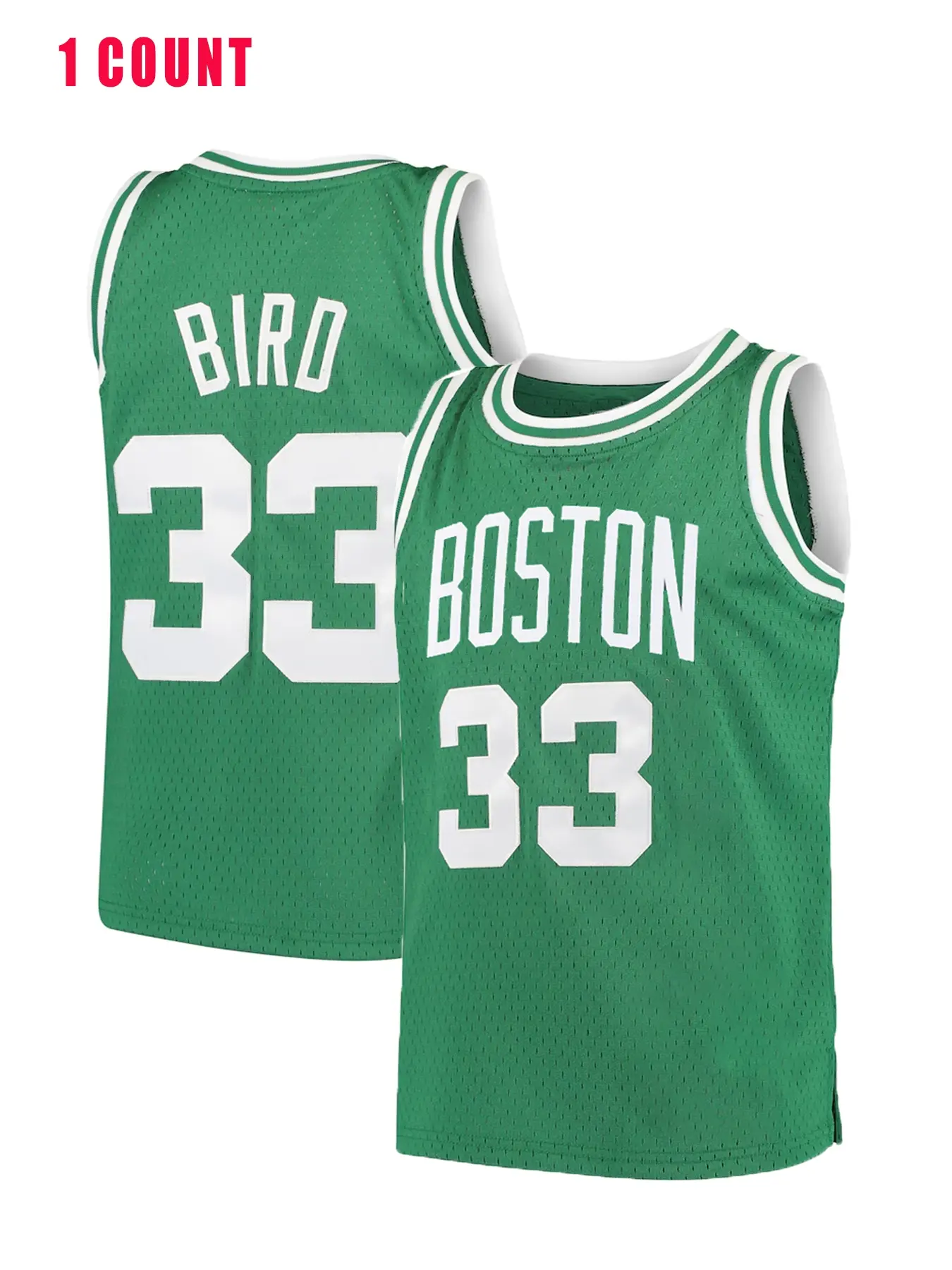 Boston Basketball Classic Throwback Apparel Jersey Top #33 Vintage Style, Men's & Women's Fun Space Theme, Perfect for Parties & Costume Events