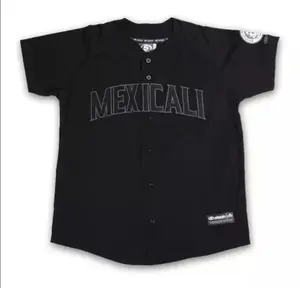 BLACK AGUILAS DE MEXICALI MATCHING JERSEY - Unisex