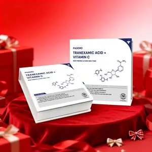 PADORO Gold Vitamin C Serum, Supports Skin Repair, Soothes and Hydrates, Firms the Look of Skin, Reduces the Appearance of Wrinkles, Moisturizes,Holiday Gift