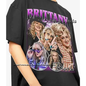 Brittany Broski Vintage Graphic T-Shirt, Unisex Funny Style Cotton Tee Gift For Men, For Women, Cute Graphic Tee, Full Colors, Full Sizes