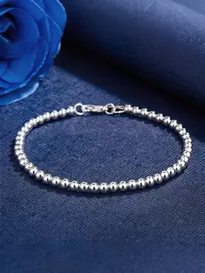 Elegant 925 Silver Bead Fashion Bracelet, Simple and Elegant, Perfect for Weddings, Dinner Parties, and Festive Surprises