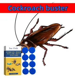 【BUY 1 GET 1 FREE】Cockroach Repellent, Domestic Dormitory Kitchen Powerful Cleaning Cockroach Exterminator Cockroach Gel Bait Pest Control Kit Rodent Repellent Pouches for Indoor & Outdoor