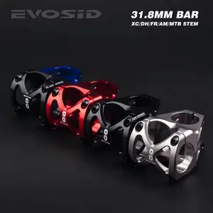 EVOSID MTB Stem Aluminum Alloy Ultralight High-strength Short 40mm MTB Bike Table Power Mountain Bicycle MTB Power Bike Stem Mountain Bike Handlebar Riser Hollow 40mm Aluminum Alloy Cnc Short Handlebar Riser High Strength Quick-Release Tube, Bike Parts