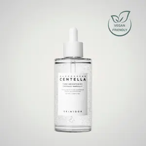 SKIN1004 Madagascar Centella Tone Brightening Capsule Ampoule 100ml | Brightening & Hydrating Serum  | With Niacinamide + Centella Asiatica + Hyaluronic Acid | Improves Skin Tone, Fades Dullness & Strengthens Barrier