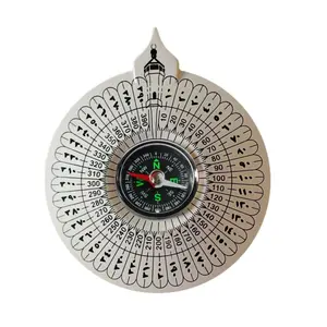 Portable Muslim Qibla Compass – High-Sensitivity Precision Direction Finder, Lightweight & Durable Kibla Compass for Travel, Camping, Hiking & Daily Prayer, Ideal Religious Gift for Ramadan, Hajj & Umrah summervibes