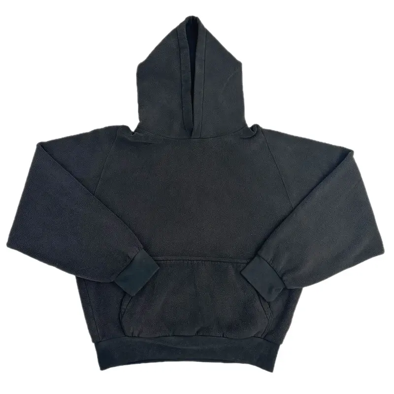 Polar Fleece Regular Fit Pullover Hoodie - Yeezy Gap Casual Navy