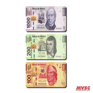 Card Skin Cover -  Billetes de Mexico Retro
