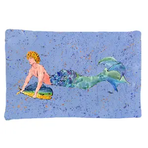 Carolines Treasures  20.5 x 30 in. Merman Moisture Wicking Fabric Standard Pillow Case