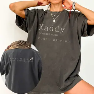 Xaddy, Xaddy Shirt, Xaden Riorson, Xaden Fourth Wing Shirt, Fourth Wing Merch, Iron Flame Shirt, Rebecca Yarros Apparel