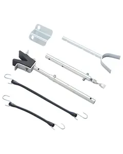 Adjustable Boat Transom Saver, 23.6 to 59 Inches, Durable Composite Head, Heavy Duty Marine Transom Support for Trailers and Dock Maintenance, Weather Resistant Construction, Easy Installation, Anti-Corrosion Design, Secure Fit