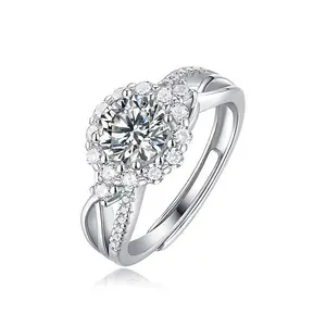 Sparkling 1CT Moissanite Ring Must Have