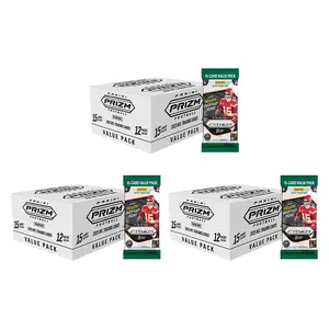 BREAK#689 SATURDAY 2025 Panini Prizm Football Value Pack Box (x3) (12 Packs Per Box) Pick Your Team (MD) 04/11/26 04:30 PM EST or RIP ON FILL