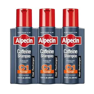 Alpecin C1 Caffeine Shampoo, 8.45 fl oz 3 Pack