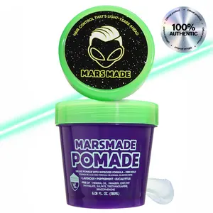 MARSMADE Hair Pomade- Official Product Edge Control & Combats Itchy Dry Scalp - Long-Lasting Hair Shine, No Flaking No Residue Cruelty Free (6 fl oz)