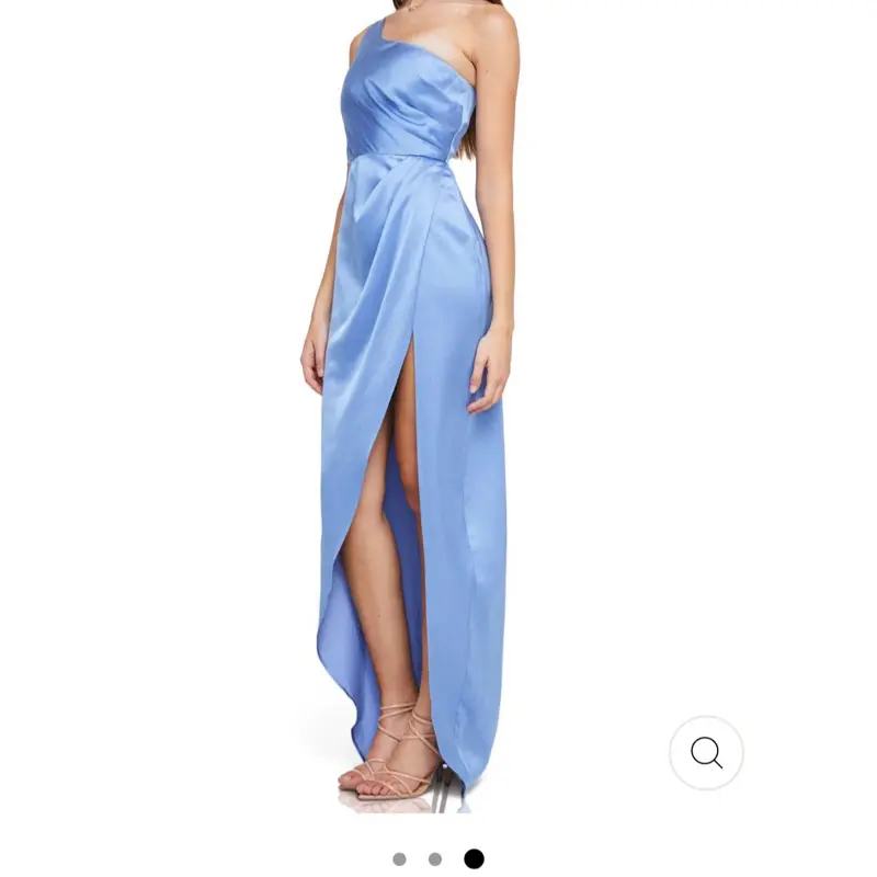 Nookie Virtue Gown - One Shoulder Periwinkle SIZE LARGE