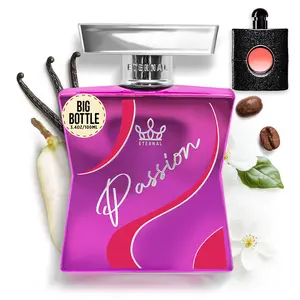 Eternal Passion - Inspired by Designer Ambery Vanilla Perfume - 3.4 oz (100ml) - EDP - Long-lasting - Vegan - Clean Ingredients - Perfume Spray for Women - 2000 sprays per bottle