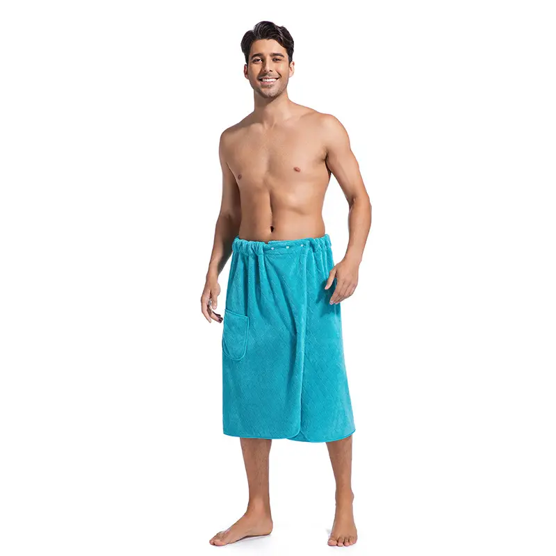 Men's increased bath towels (Ohua peacoc