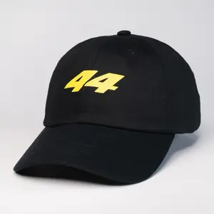 Lewis Hamilton Ferrari 44 F1 Dad Hat Black - Ferrari F1 Team Unisex Cap