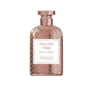 Azzurra Opulent Rose Extrait De Parfum, 100ml (3.4 fl oz) Unisex Deep Floral Perfume, Floral Oriental Fragrance with Rich Blend of Peach Saffron & Vanilla Notes