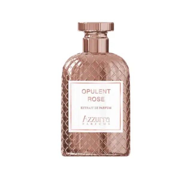 Azzurra Parfums | Opulent Rose | Women's Fragrance | 100 ML 3.4 OZ | Extrait De Parfum | Creamy Vanilla - Soft Musk & Amber