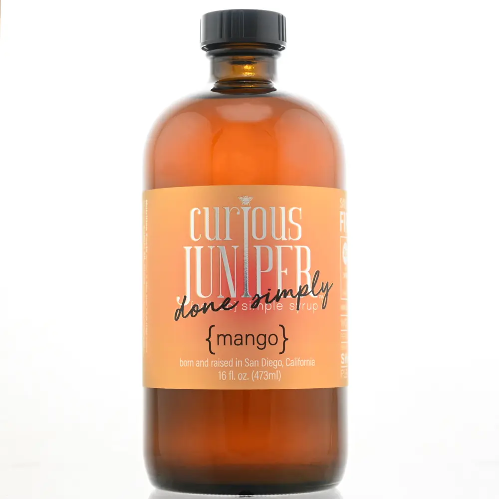 {mango} - 16 fl oz - "done simply" {Cocktail and Mocktail Syrup}