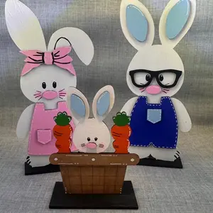 Easter Bunny Family Decor