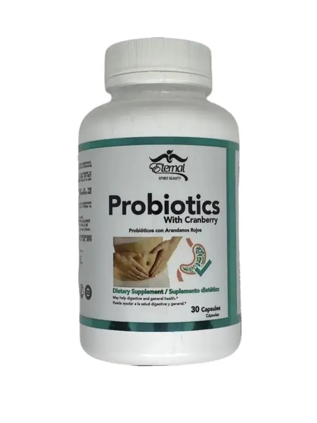 Probiotics Pills with Cranberry - Dietary Suplement