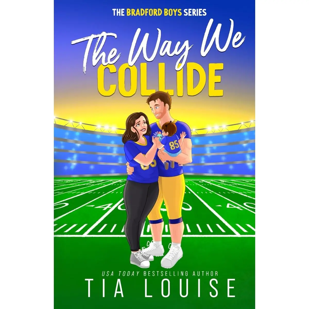 The Way We Collide: A surprise baby, marriage of convenience, football romance (The Bradford Boys) Hardcover – April 10, 2025