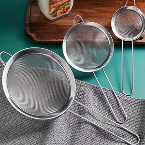 Stainless Steel Fine Mesh Stainless Steel Conical Bar Strainer Set, Premium Cocktail Strainer for Cocktails, Tea, Herbs, Coffee Beverages Rust-Resistant, Long Handle, Ideal Tea Filter, Easy To Clean and Durable accessories