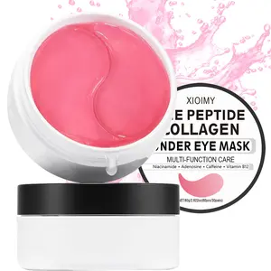 60pcs Collagen Protein Eye Masks, Strong Hydration, Glossy Skin, Niacinamide, Caffeine, Vitamin B12, Instant Lift, All Skin Types, Eye Treatment Mask, Eye Patch