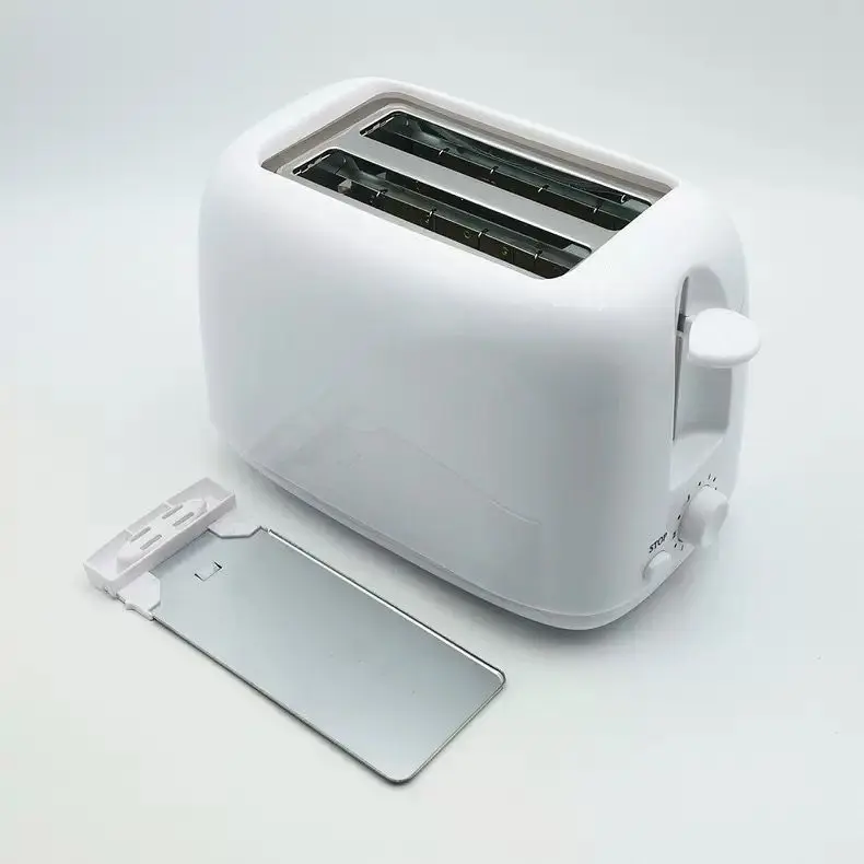 Mini Automatic Toaster - Household Integrated Breakfast Maker with Sandwich Baking Function, Balanced Heating, Detachable Accessories, Heat Resistant, 22x15cm Space-Saving Design for Dorms, Apartments
