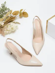 Elegant Women's Stiletto Heels, Pointed Toe PU Leather Sandals, All-Season Fashion Shoes, Versatile Party Footwear, Trendy Female Shoes, Heeled Shoes