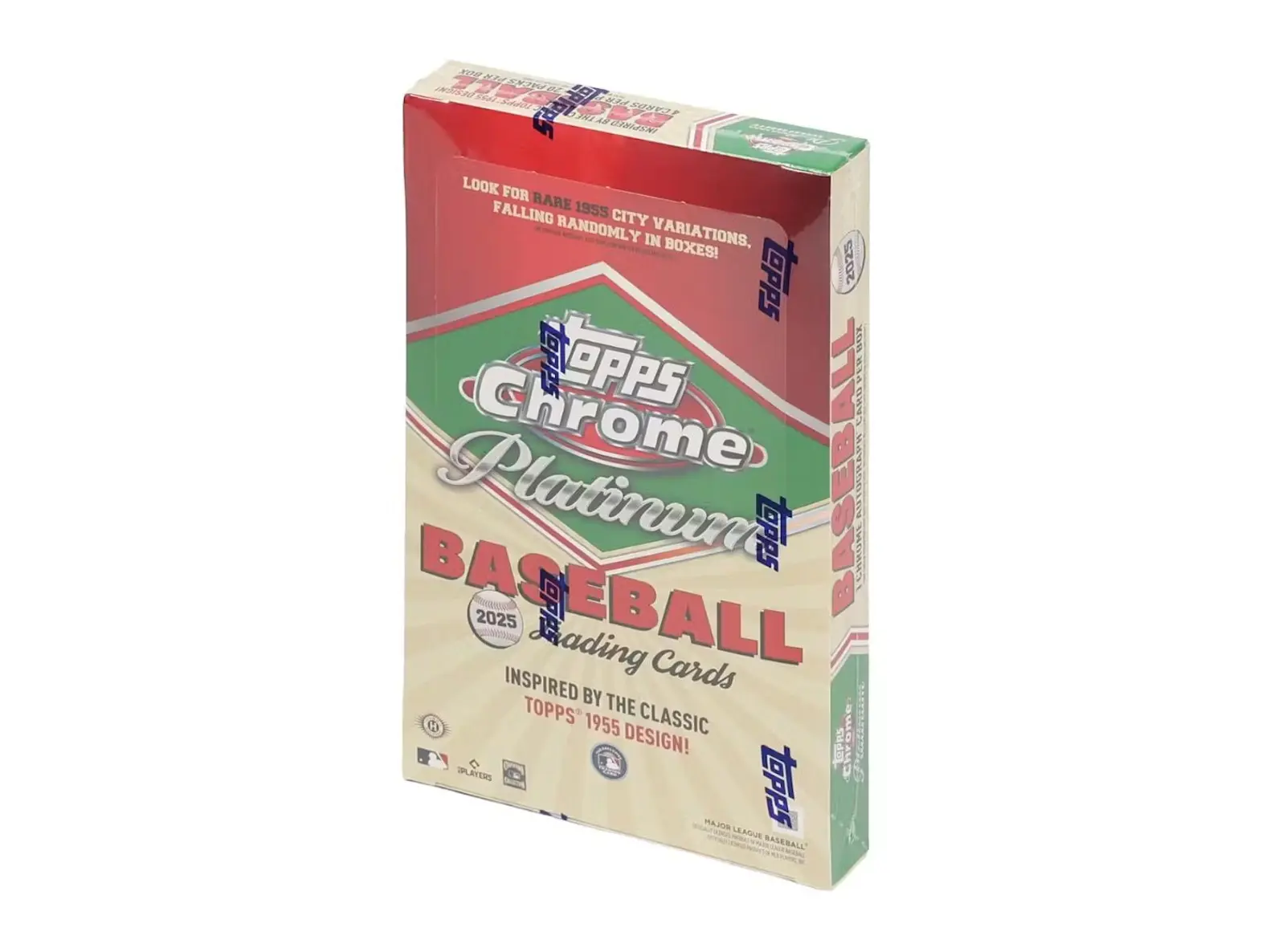 2025 Topps Chrome Platinum '55 Baseball Hobby Box