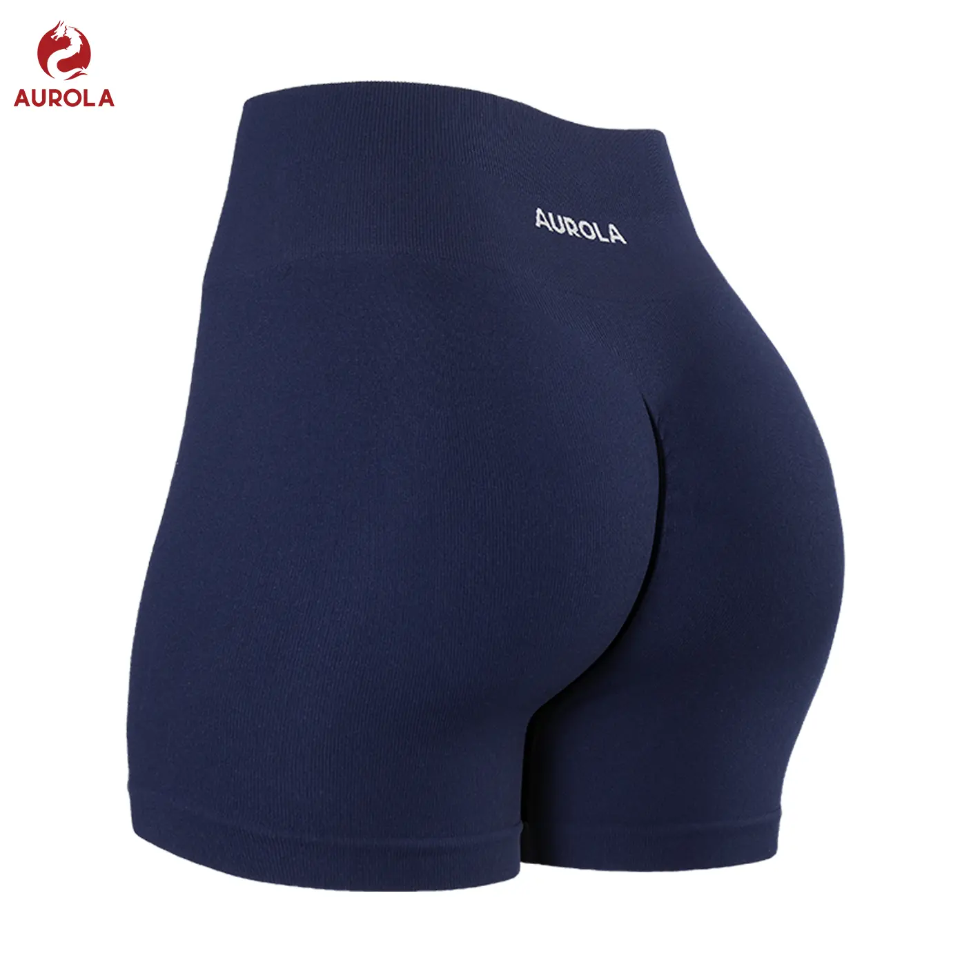 AUROLA Power Scrunch Butt Workout Shorts for Women Seamless Gym Shorts High Waist Tummy Control Yoga Biker Shorts summerwins