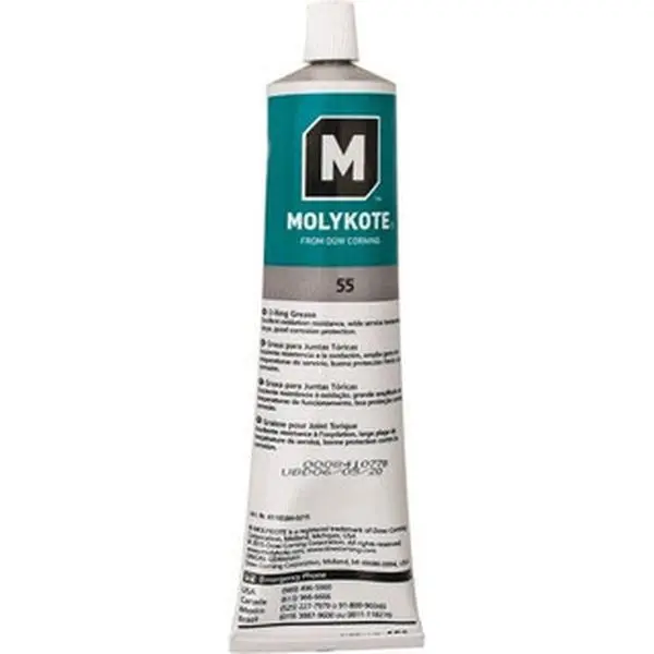 DOW CORNING High-Temp General Purpose Silicone Grease - NLGI Grade 2, White, 347°F Max Temp, 5.3 oz Tube, 4016069 for Cycling, Outdoor Recreation Equipment Maintenance