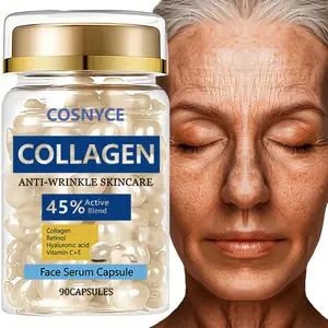 Cosnyce Retinol Collagen Capsule Cream Anti-Wrinkle Skincare, Wrinkle Reducing Moisturizer, Skin Firming & Hydrating Formula