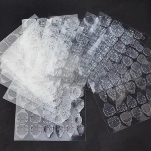 10 Sheets Press on Nails Sticky tabs, Double Sided Nail Adhesive.