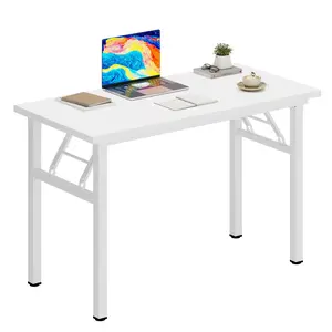 Folding Desk Small Desk 31 1/2" No Assembly Foldable Computer Desk for Small Space/Home Office/Dormitory